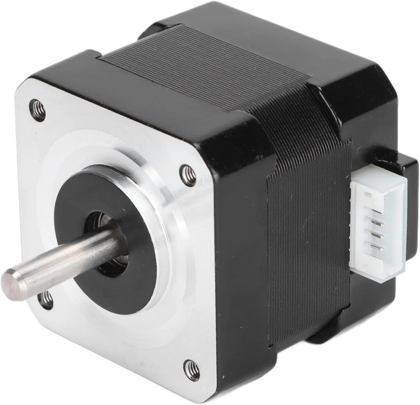 موتور پله ای سری 42 سانگویو، گشتاور بالا 13Ncm، فلزی مشکی، زاویه پله 1.8 درجه، برای محور XYE سری CX-10 و محور E Ender-3، موتور چاپگر کم صدا