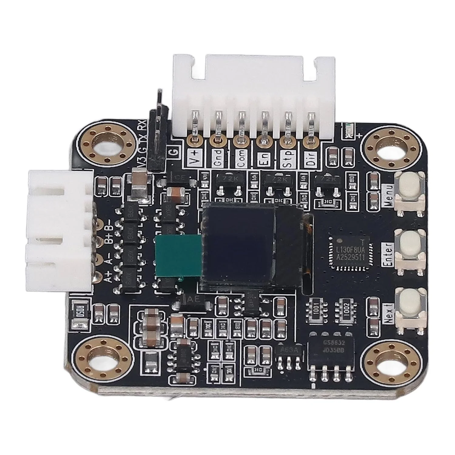 درایور استپر حلقه بسته، درایور موتور Nema17 سرعت بالا لرزش کم نصب آسان 4 درایو نیم پل نویز کم 8 ماسفت برای پرینتر سه بعدی