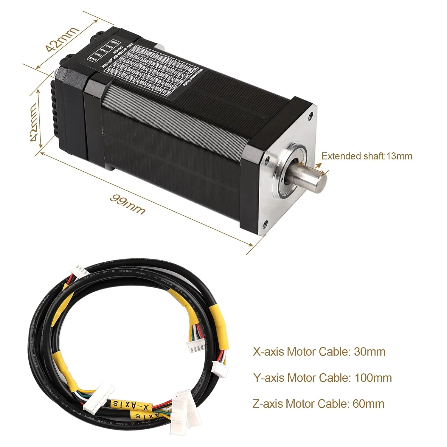 کیت ارتقاء موتور پله‌ای حلقه بسته Nema17 برای روتر CNC AnoleX مدل‌های 3030-Evo Max و 3060-Evo Max