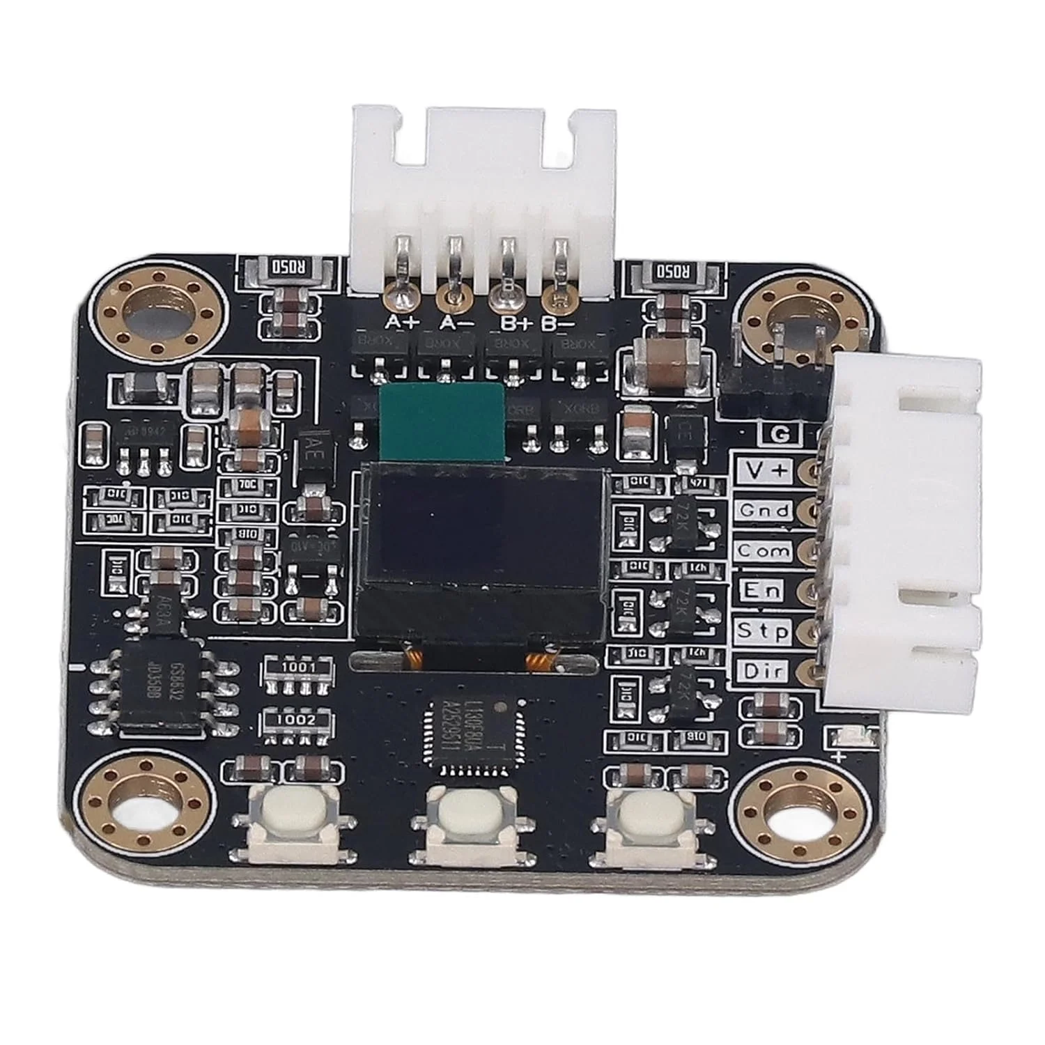 درایور استپر حلقه بسته، درایور موتور Nema17 سرعت بالا لرزش کم نصب آسان 4 درایو نیم پل نویز کم 8 ماسفت برای پرینتر سه بعدی