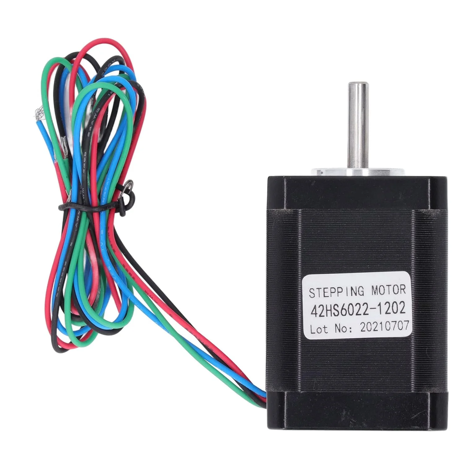 موتور پله‌ای هیبریدی 2 فاز با سیم‌پیچ مسی خالص، پاسخ سریع، عملکرد پایدار، لوازم جانبی پرینتر سه بعدی DC 3V، گشتاور بالا، نویز کم برای پروژه‌های رباتیک CNC DIY، آلیاژ فولاد سیلیکونی