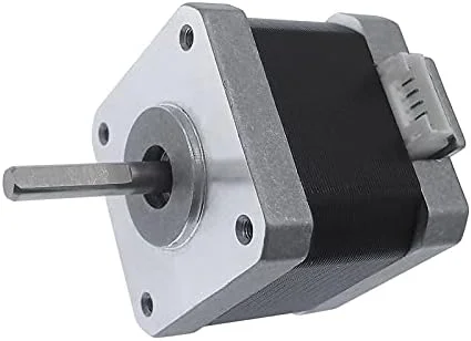 موتور پله ای گشتاور بالا 40 میلی متری موتور 42 موتور پله ای 1.7 آمپر 0.45 نیوتن متر 2 فاز برای دستگاه چاپگر سه بعدی