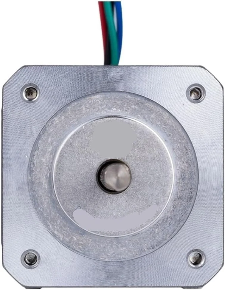 یک عدد موتور پله ای سایز 17 (42CM04) 1 آمپر 0.45 نیوتن متر، موتور دو فاز برای دستگاه های حکاکی و فرز