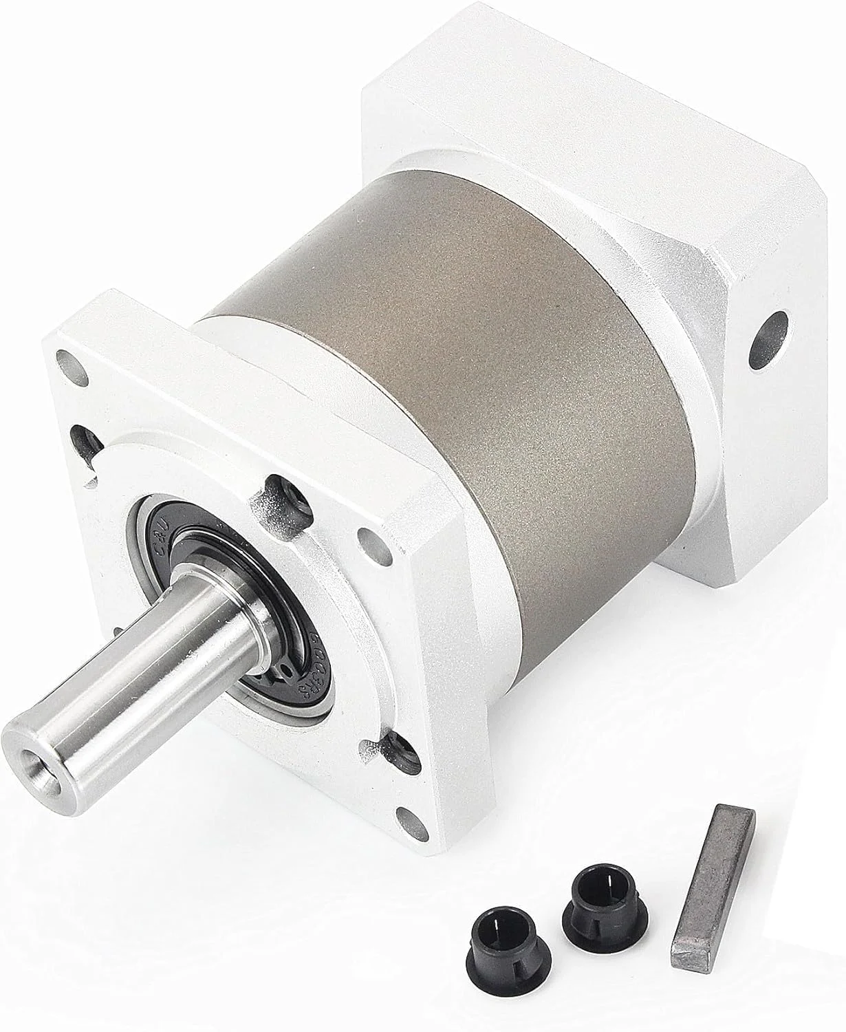 گیربکس کاهنده دور موتور پله ای CNCTOPBAOS Nema23 با نسبت 10:1 برای شفت 8 میلی متری موتور 57 میلی متری 3000 دور در دقیقه IP65 برای دستگاه CNC Router Benchtop Lathe / پرینتر سه بعدی (10:1)