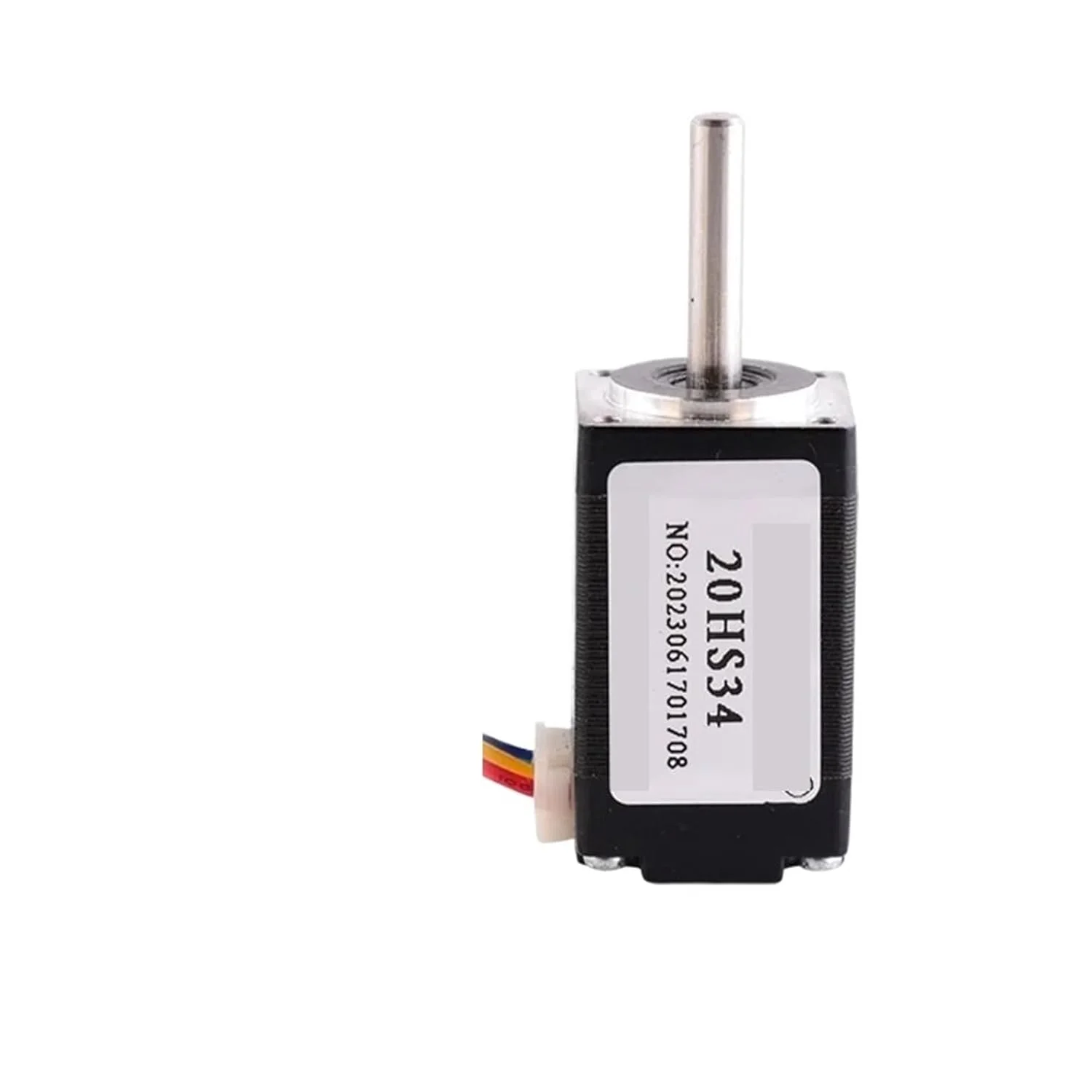 موتور پله‌ای پرینتر 20HS34، موتور 21mN.m، 34 میلی‌متر، 0.8 آمپر، 1.8 درجه، گشتاور بالا، 1 عدد