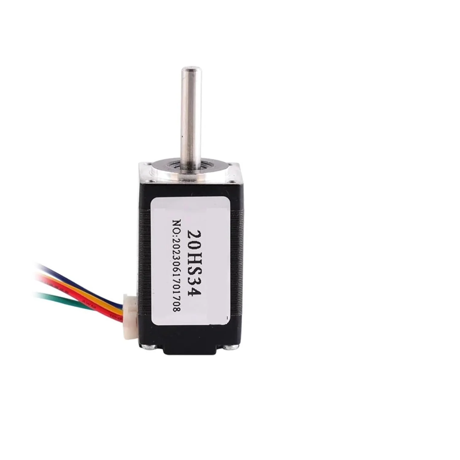 موتور پله‌ای پرینتر 20HS34، موتور 21mN.m، 34 میلی‌متر، 0.8 آمپر، 1.8 درجه، گشتاور بالا، 1 عدد