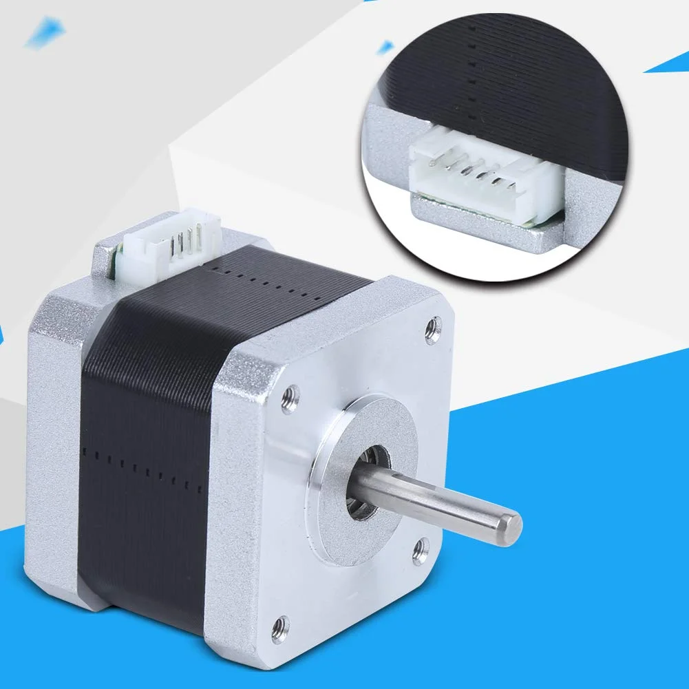 موتور پله‌ای آلیاژی، موتور پله‌ای Nema17، موتورهای چاپگر سه بعدی 17HS4401 با کابل 4 پین، موتورهای چاپگر سه بعدی