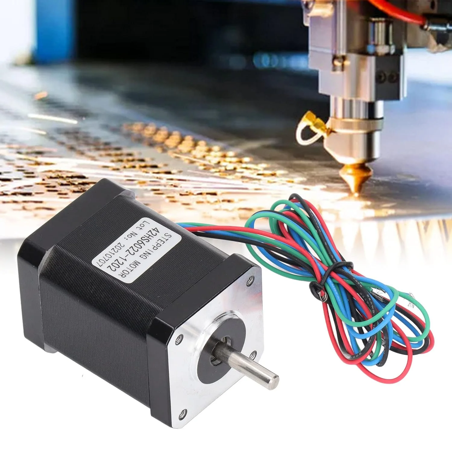 موتور پله‌ای دو فاز پایدار برای علاقه‌مندان به پرینتر سه بعدی آلیاژ آلومینیوم ZT 42HS6022 1202