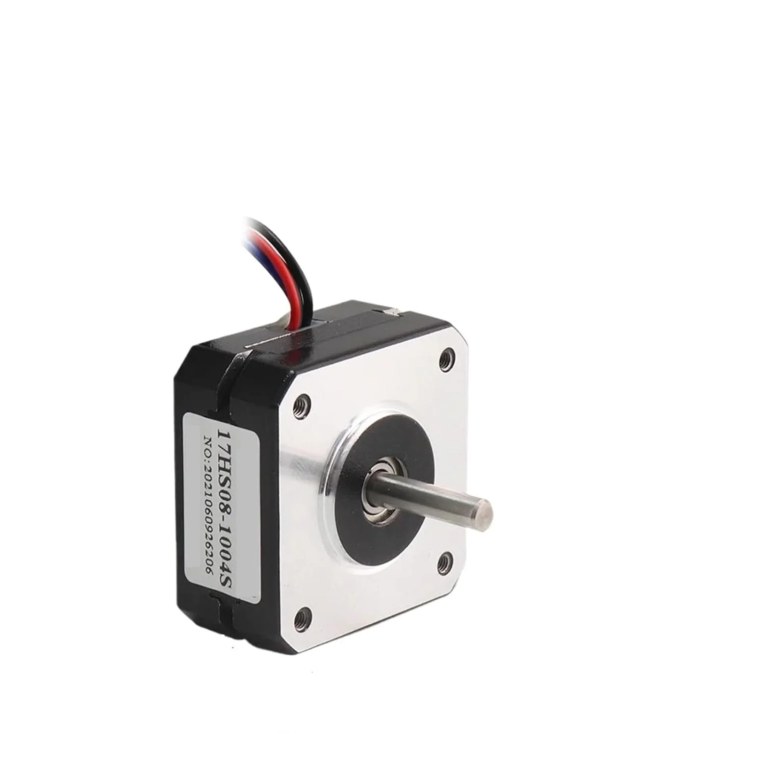 موتور پله ای Nema17، موتور پله ای 20 میلی متری 1 آمپر 16N.cm، موتور پله ای کوتاه 42، موتور 4 سیمه 17HS08-1004S، موتور پرینتر سه بعدی