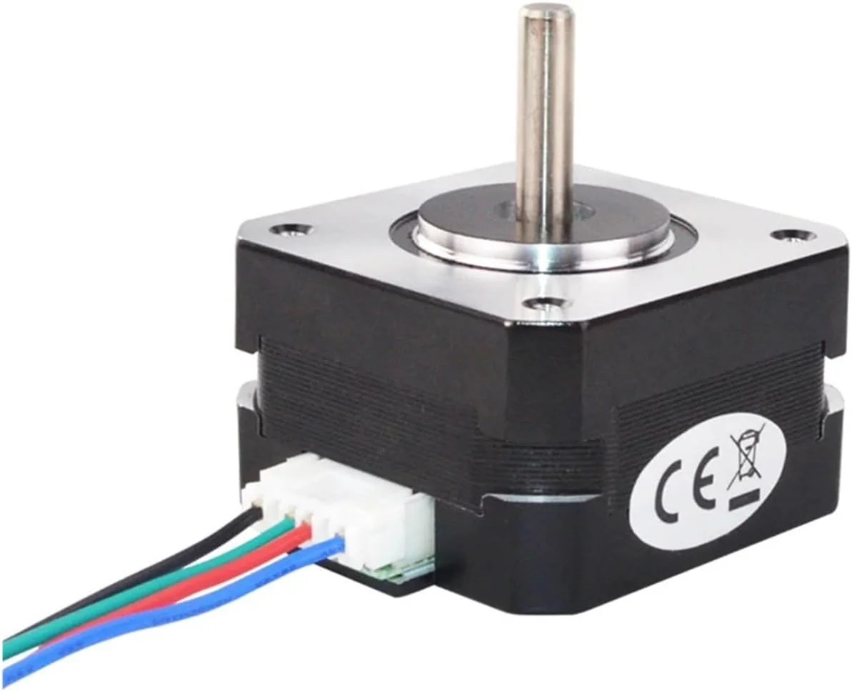 موتور پله ای 4 سیمه Nema 17 موتور 42 Nema17 0.7A 25mm 13Ncm (18.4 oz in) موتور پرینتر سه بعدی CNC