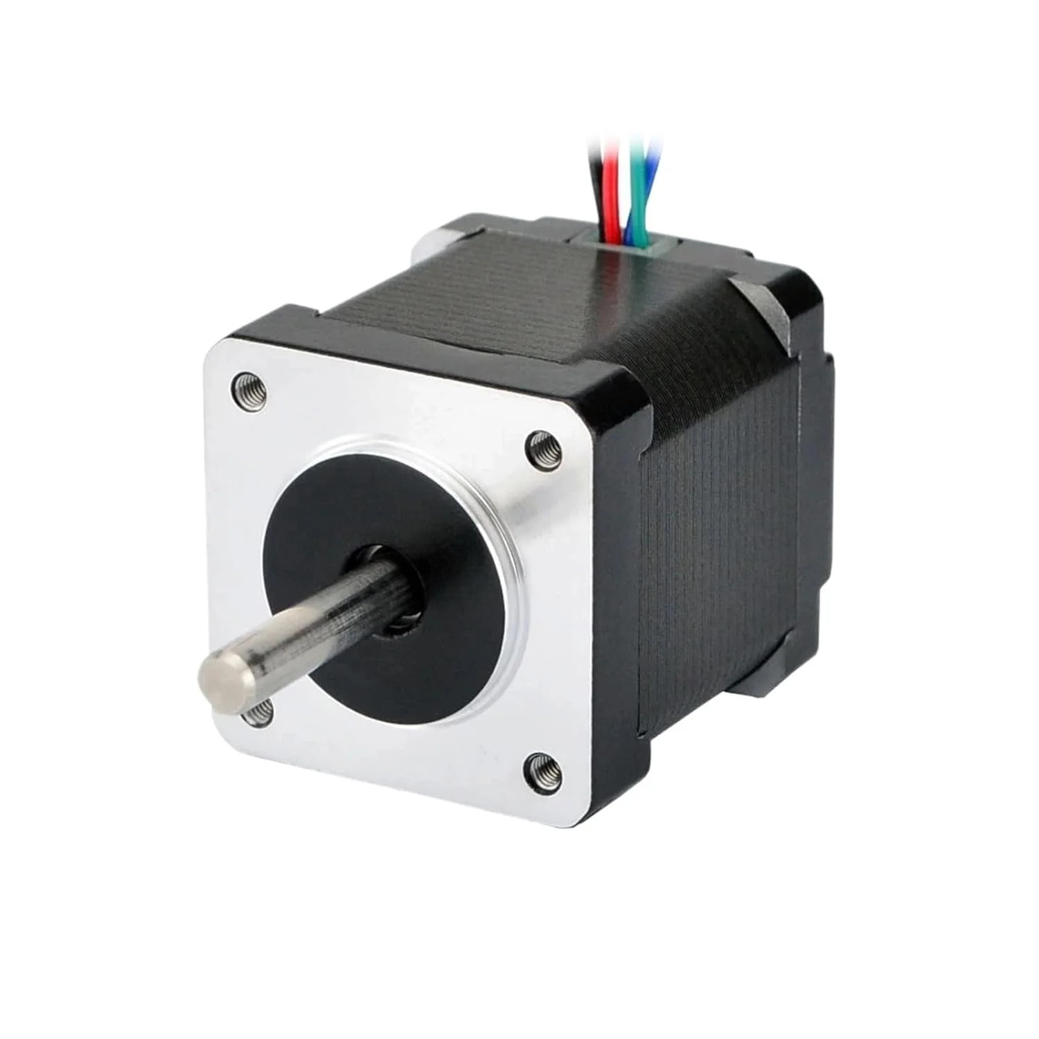 موتور پله ای 42 میلی متری 23Ncm (32.6oz.in) 0.5A 4 سیمه برای موتور پرینتر سه بعدی CNC DIY