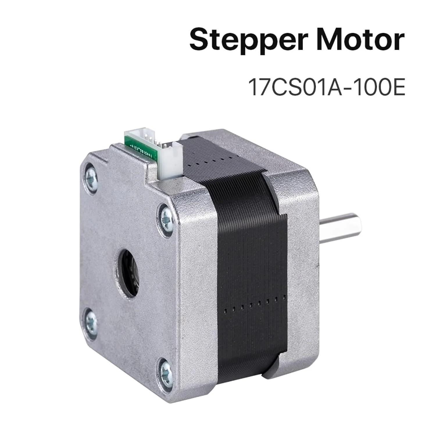 موتور پله ای Nema 17، 42 میلی متر، 2 فاز، 15Ncm، 1 آمپر به همراه کابل 4 سیمه برای پرینتر سه بعدی CNC XYZ (مدل 17CS01Ax1PCS)