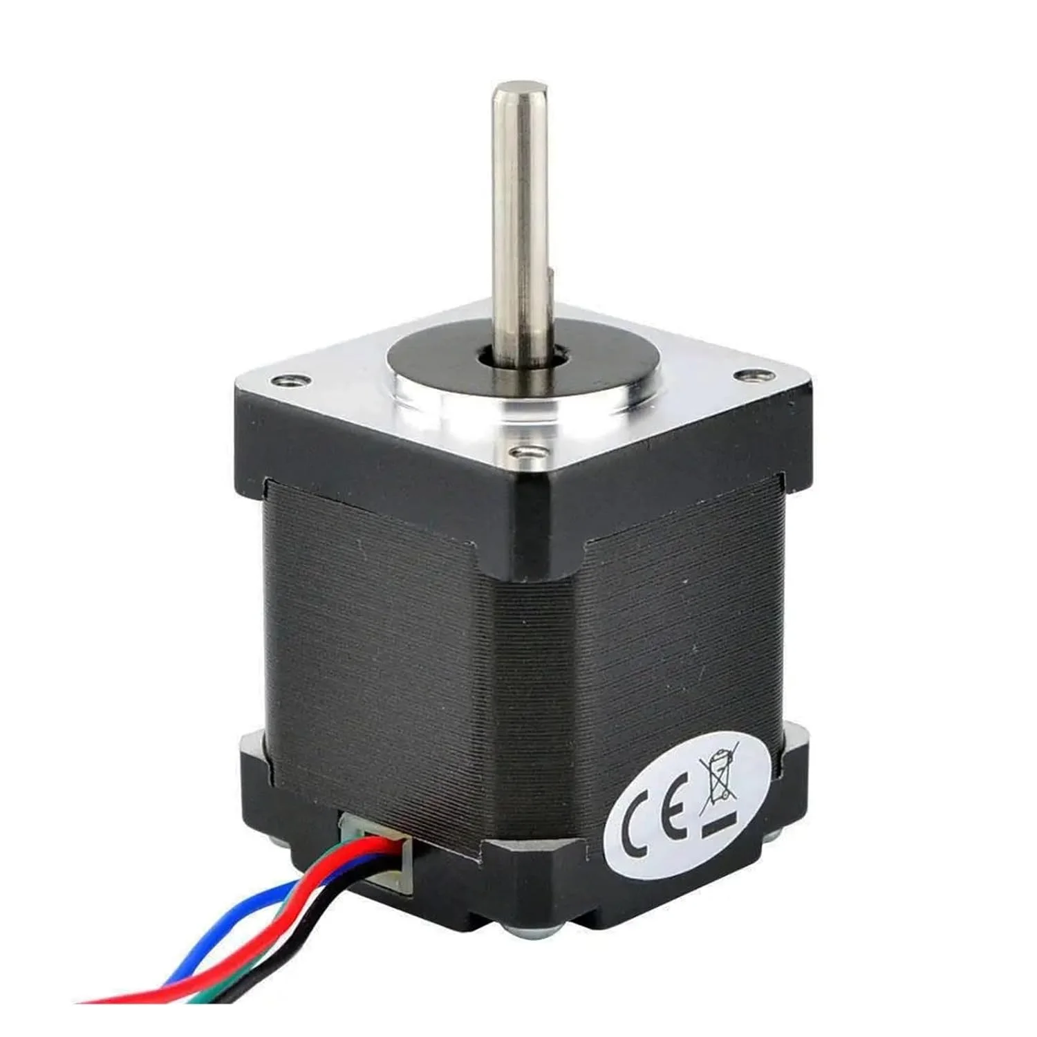 موتور پله ای 42 میلی متری 23Ncm (32.6oz.in) 0.5A 4 سیمه برای موتور پرینتر سه بعدی CNC DIY