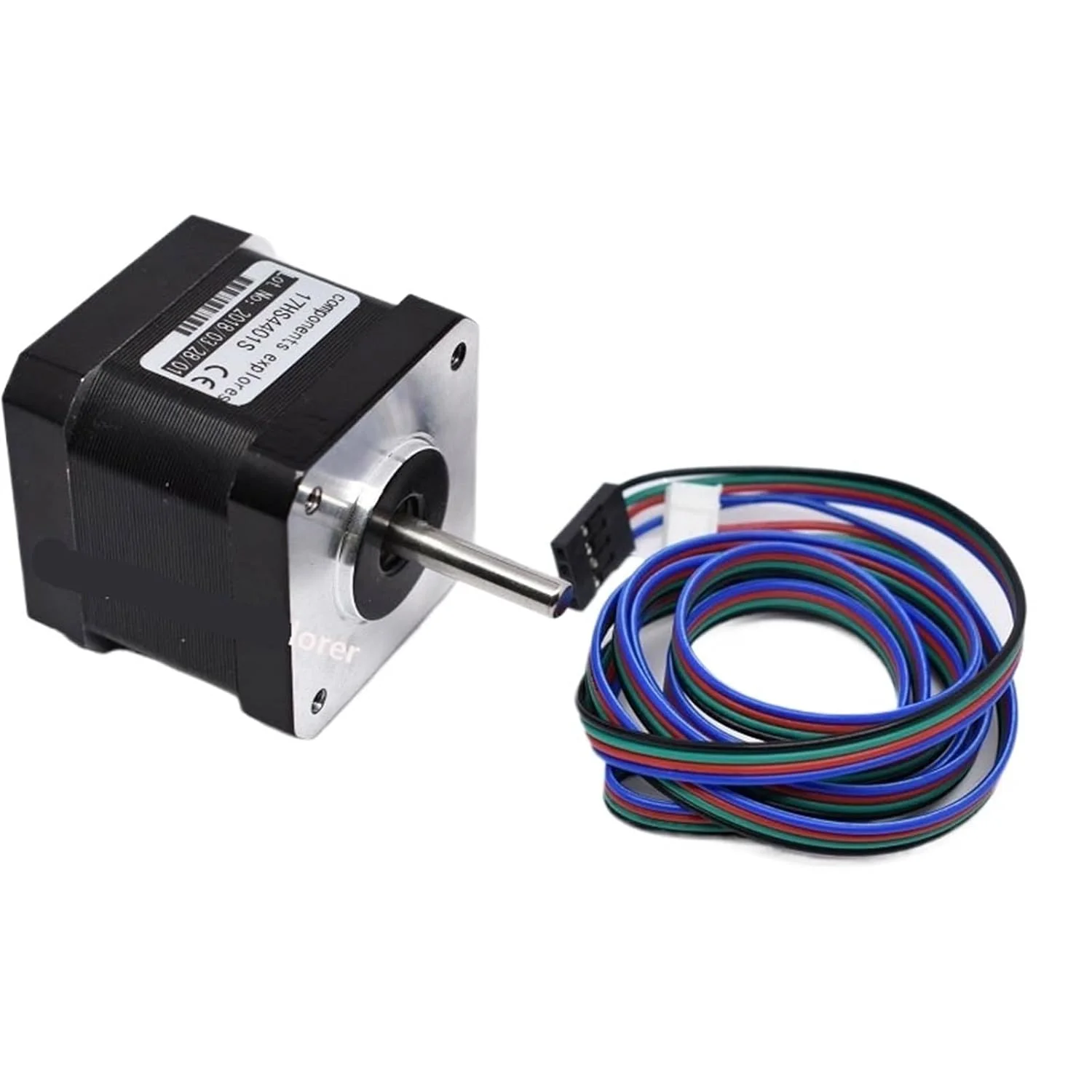 یک عدد موتور پله ای سایز 17 / 1.7 آمپر 40 میلی متر 17HS4401S NEMA17 برای پرینتر سه بعدی