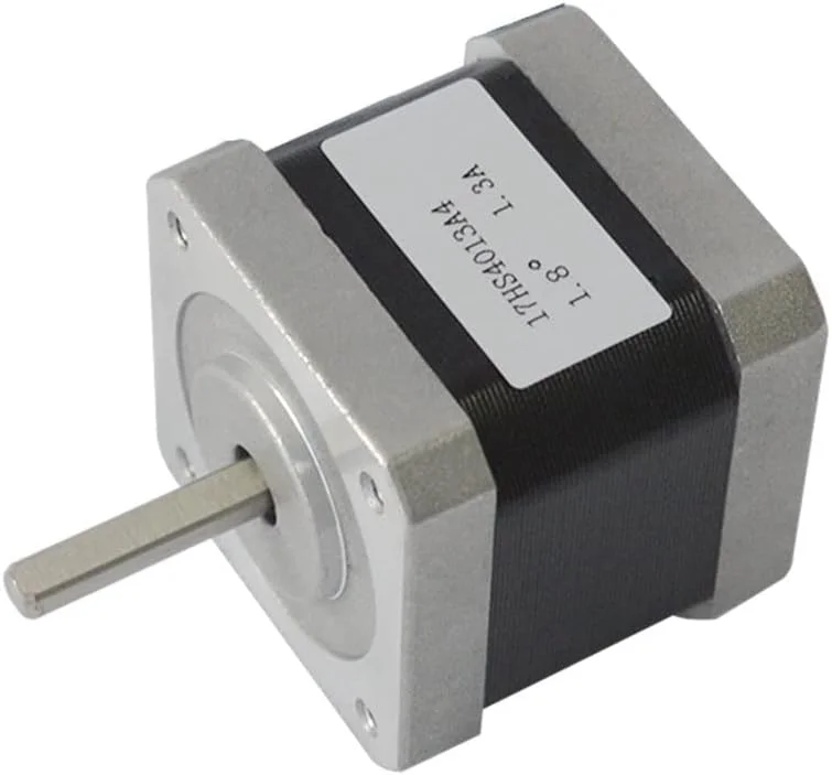 موتور پله ای CNC سایز 17، طول بدنه 40 میلی متر، موتور پرینتر سه بعدی، جریان 1.3 آمپر، 2 فاز، 4 سیم، 1.8 درجه، هیبرید CE Rohs