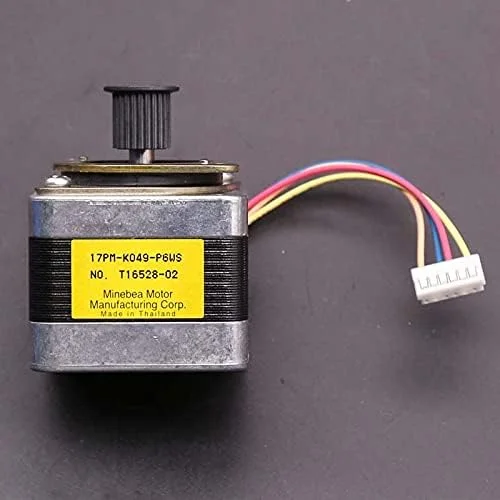 موتور پله ای 17 ماینبیا 42، موتور 2 فاز 4 سیمه 0.25 نیوتن متر 33.5 میلی متر 17 موتور پله ای 1.8 درجه با پولی تایمینگ برای پرینتر سه بعدی