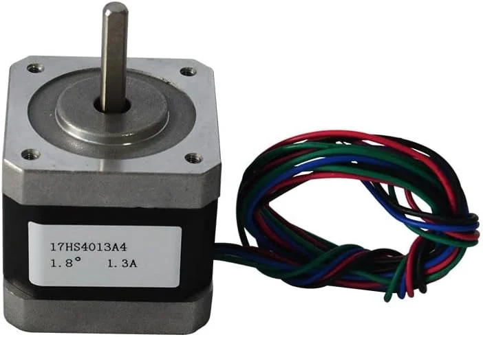 موتور پله ای CNC سایز 17، طول بدنه 40 میلی متر، موتور پرینتر سه بعدی، جریان 1.3 آمپر، 2 فاز، 4 سیم، 1.8 درجه، هیبرید CE Rohs