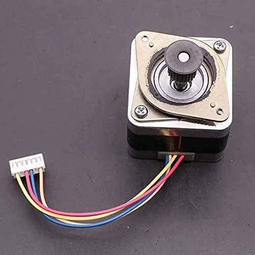 موتور پله ای 17 ماینبیا 42، موتور 2 فاز 4 سیمه 0.25 نیوتن متر 33.5 میلی متر 17 موتور پله ای 1.8 درجه با پولی تایمینگ برای پرینتر سه بعدی