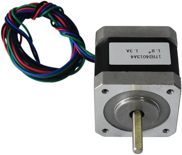 موتور پله ای CNC سایز 17، طول بدنه 40 میلی متر، موتور پرینتر سه بعدی، جریان 1.3 آمپر، 2 فاز، 4 سیم، 1.8 درجه، هیبرید CE Rohs