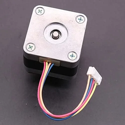 موتور پله ای 17 ماینبیا 42، موتور 2 فاز 4 سیمه 0.25 نیوتن متر 33.5 میلی متر 17 موتور پله ای 1.8 درجه با پولی تایمینگ برای پرینتر سه بعدی