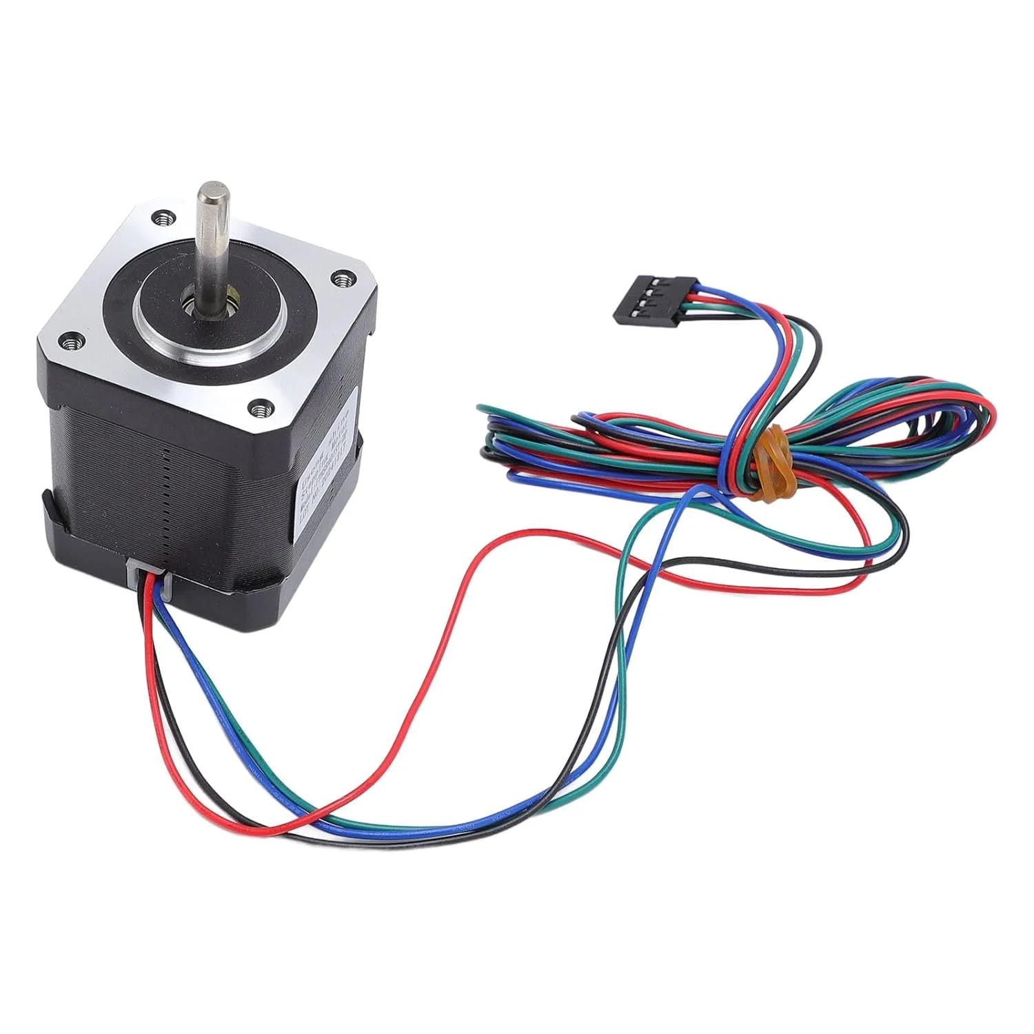 موتور پله ای برای Nema 17 2A 59Ncm بدنه 48mm 4 سیم موتور پله ای با کابل 1 متری و کانکتور مادگی دو قطبی 42 4 سیم برای پرینتر سه بعدی CNC