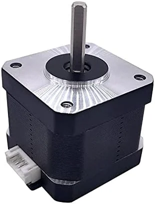 موتور پله ای Nema 17 ارتفاع 42 میلی متر، ارتفاع موتور 38 میلی متر برای چاپگر سه بعدی، شفت D شکل 1.2 آمپر