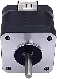 موتور پله ای Nema 17 ارتفاع 42 میلی متر، ارتفاع موتور 38 میلی متر برای چاپگر سه بعدی، شفت D شکل 1.2 آمپر