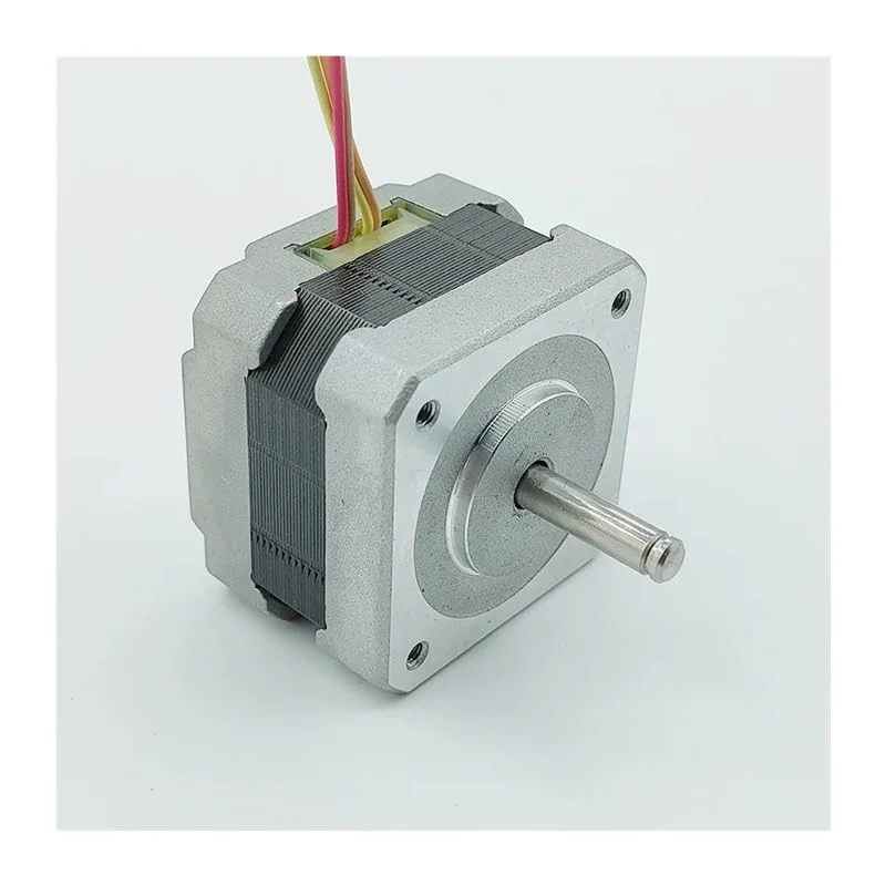 موتور پله‌ای NEMA17 42MM، استارتر الکترونیکی 2 فاز 4 سیم، 1.8 درجه برای پرینتر سه بعدی، دستگاه CNC، برش، حکاکی، استارتر موتور