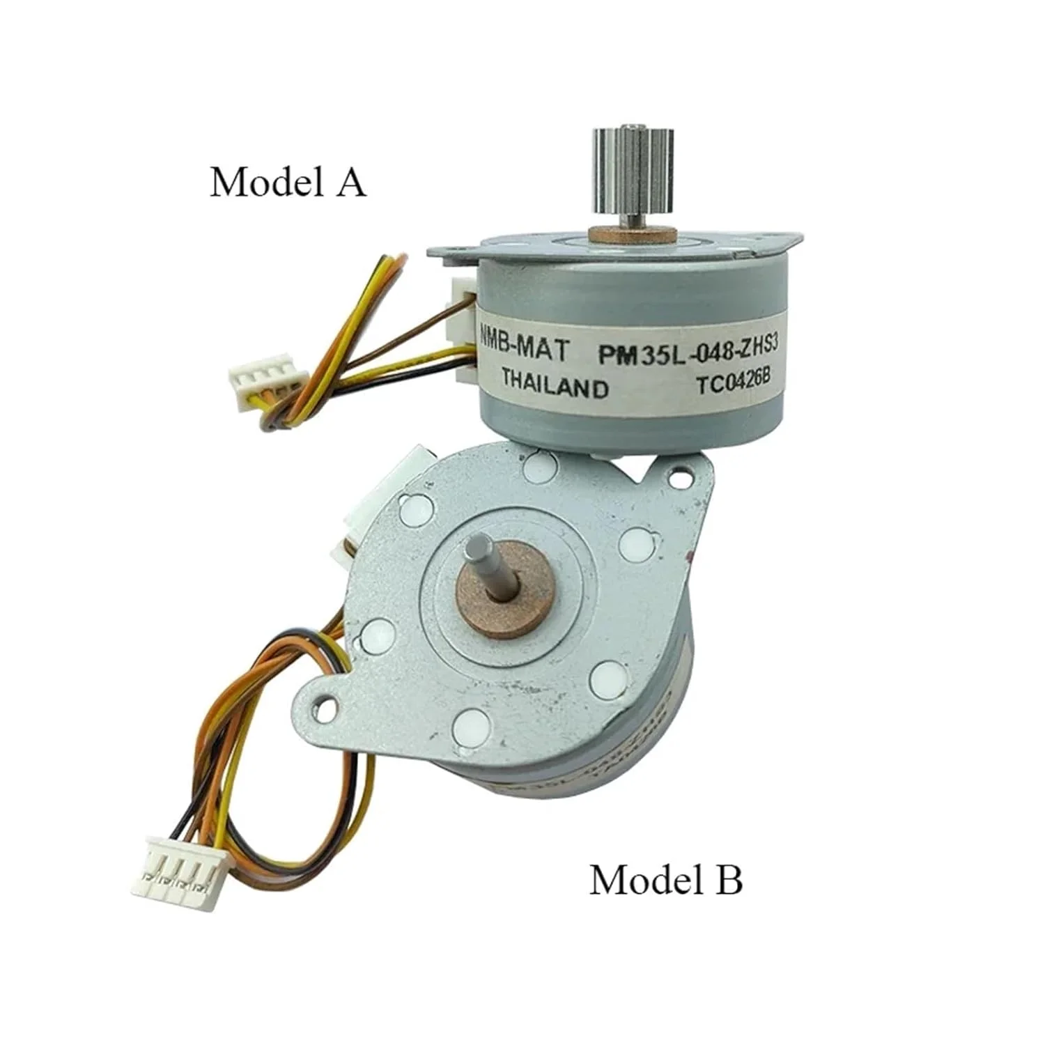 استارتر الکترونیکی استپر 7.5 درجه 35 میلی‌متری 2 فاز 4 سیم شفت 3 میلی‌متری 13T 0.6 ماژول CNC/پرینتر سه بعدی/رباتیک استارتر موتور