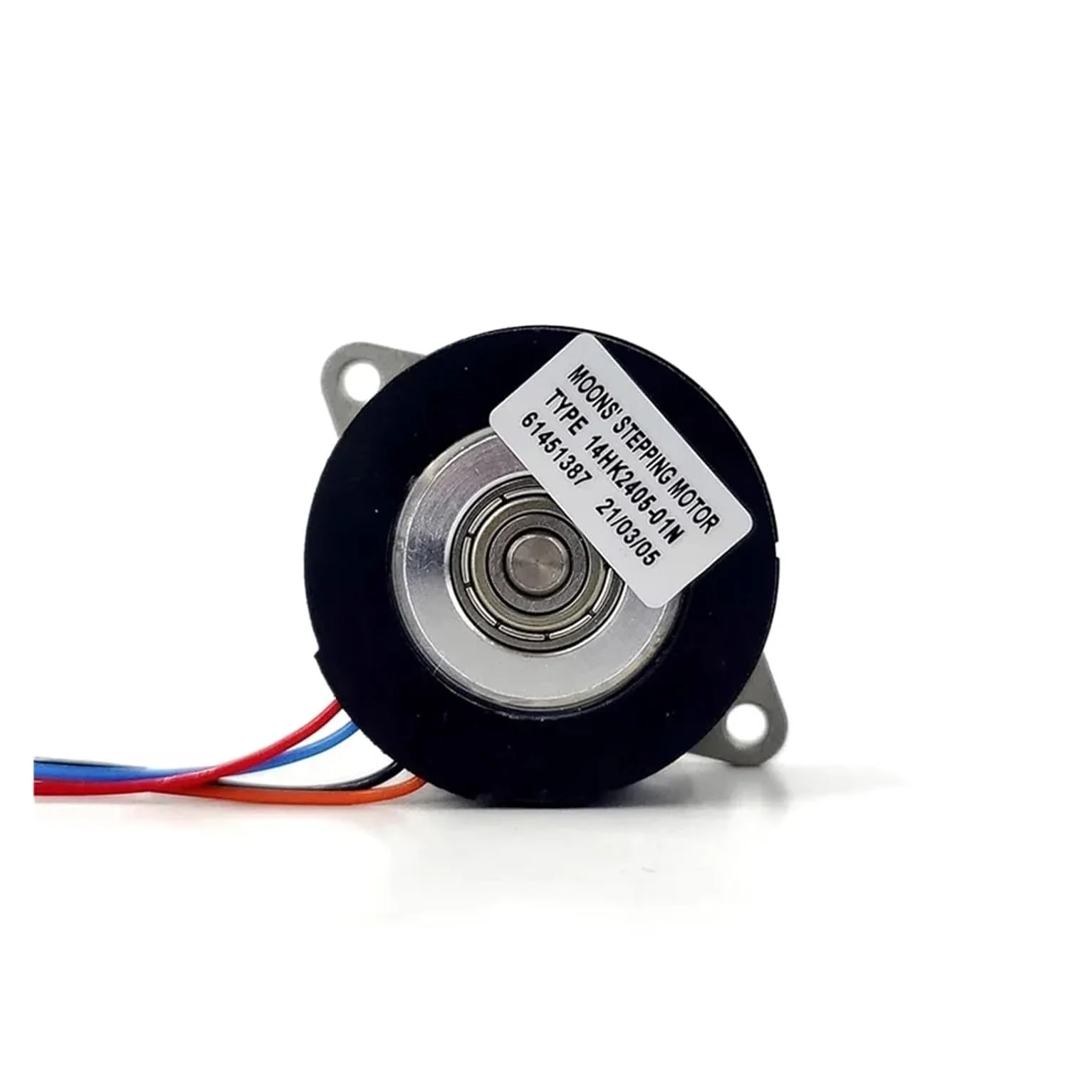 استارتر الکترونیکی استپر هیبریدی 36 میلی‌متری گرد 0.9 درجه، 2 فاز 4 سیم، چرخ قرقره استپینگ الکترونیکی برای پرینتر سه بعدی، موتور CNC ربات