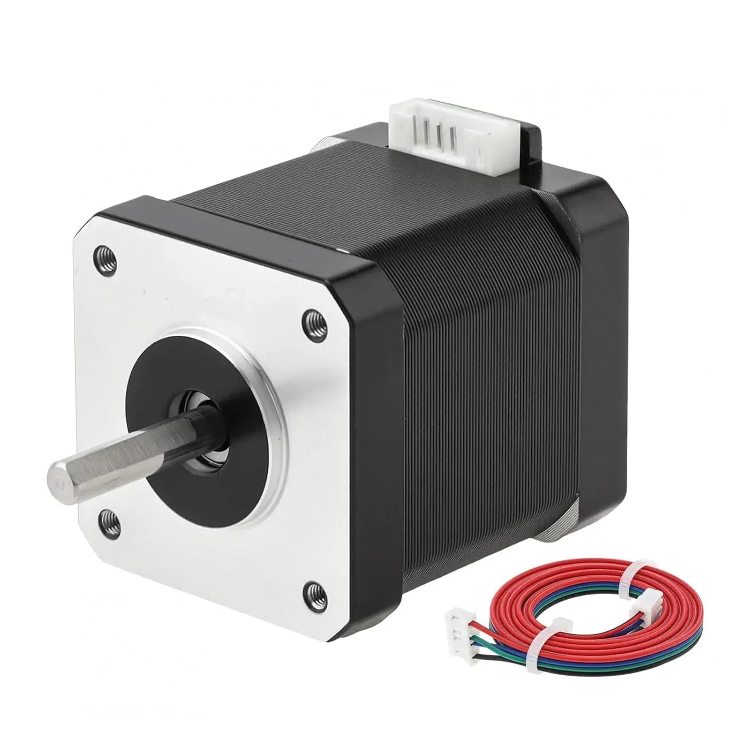 استارتر الکترونیکی استپر 17، استارتر الکترونیکی، استارتر الکترونیکی استپر دوقطبی برای پرینتر سه بعدی CNC DIY با کابل 1 متری و کانکتور 42HS28 0.8A 24N.CM استارتر موتور