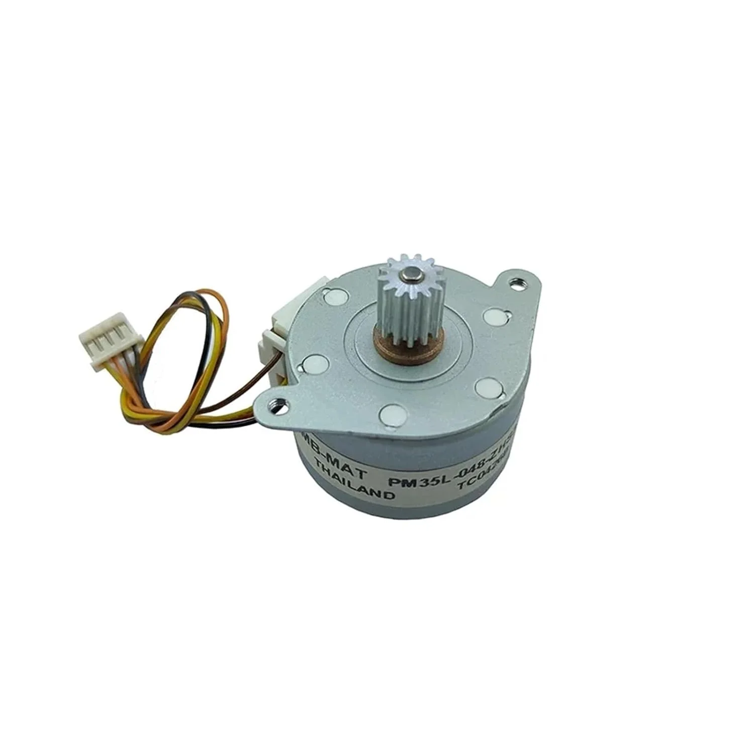 استارتر الکترونیکی استپر 7.5 درجه 35 میلی‌متری 2 فاز 4 سیم شفت 3 میلی‌متری 13T 0.6 ماژول CNC/پرینتر سه بعدی/رباتیک A