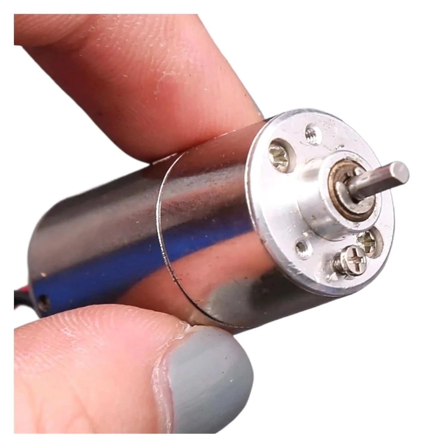 موتور پله ای، موتور هسته فلزی DC 3V-6V با گیربکس کاهنده سرعت گشتاور بالا 47-94 دور در دقیقه، موتور فنجانی توخالی بی صدا ZGA16R قطعات DIY برای CNC پرینتر سه بعدی