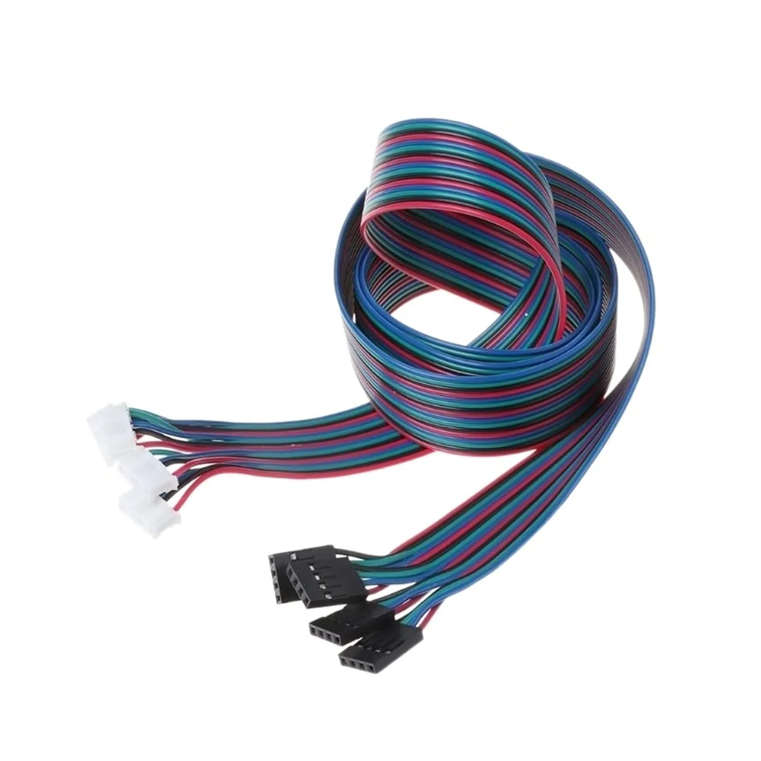 4 عدد کابل موتور پله ای 4 پین 100 سانتی متری با ترمینال XH2.54 برای موتور پله ای NEMA 17 پرینتر سه بعدی 964E