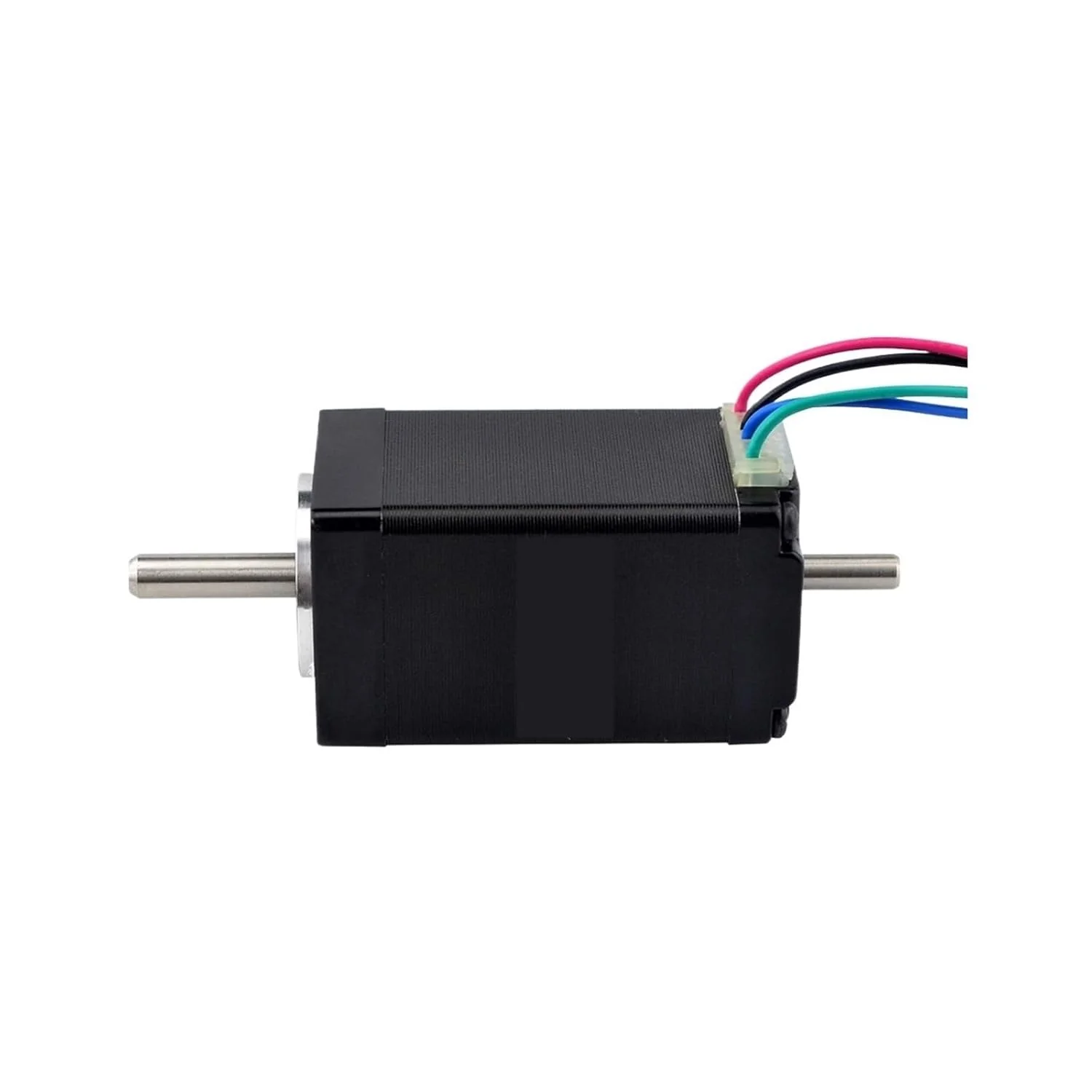 موتور پله ای Nema 11 دو شفت دو قطبی 1.8 درجه 12Ncm (17oz.in) 0.67A 28x28x51mm 4 سیم CNC پرینتر سه بعدی