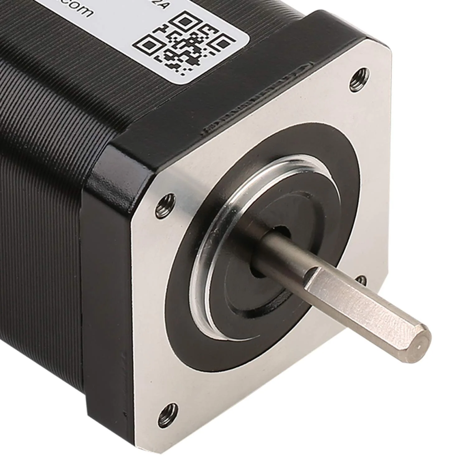 موتور پله‌ای Nema 17 دو قطبی 1.8 درجه 68Ncm با کابل 30 سانتی‌متری داخلی برای پرینتر سه بعدی و CNC روتر