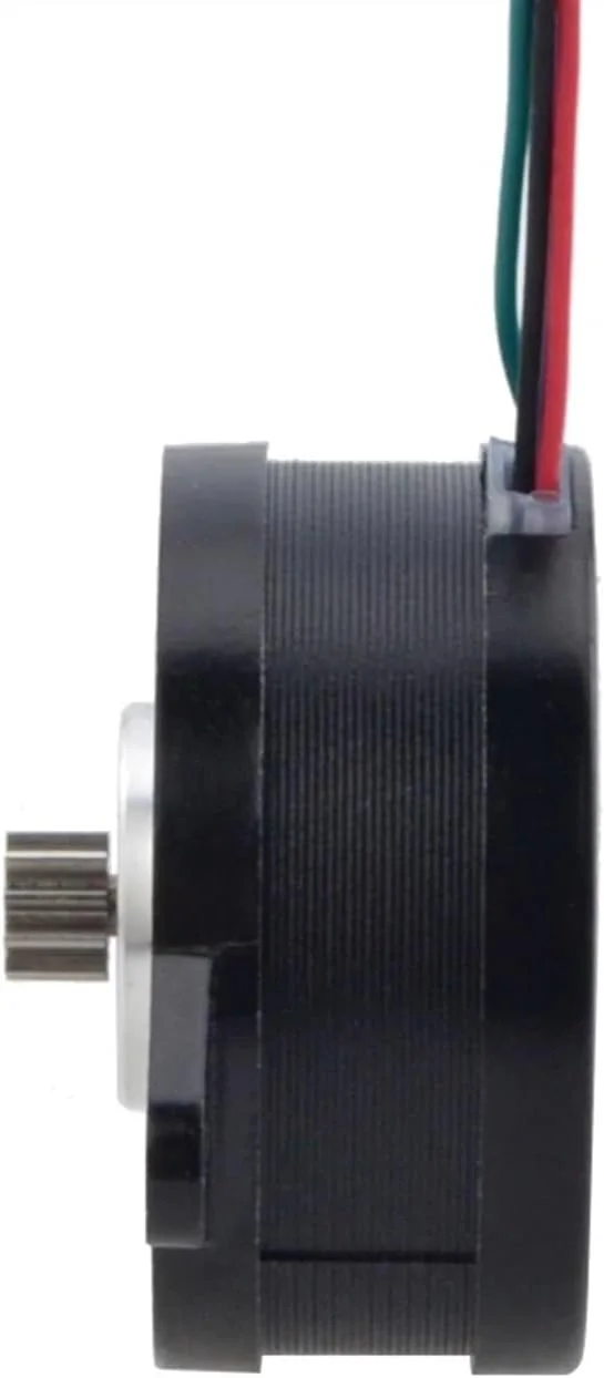 موتور پله ای، موتور پله ای Nema 14 دو قطبی 0.9 درجه 8Ncm 1.0A Φ36x17mm 4 سیم برای پرینتر سه بعدی، دستگاه CNC، ماشین فرز حکاکی - سری E