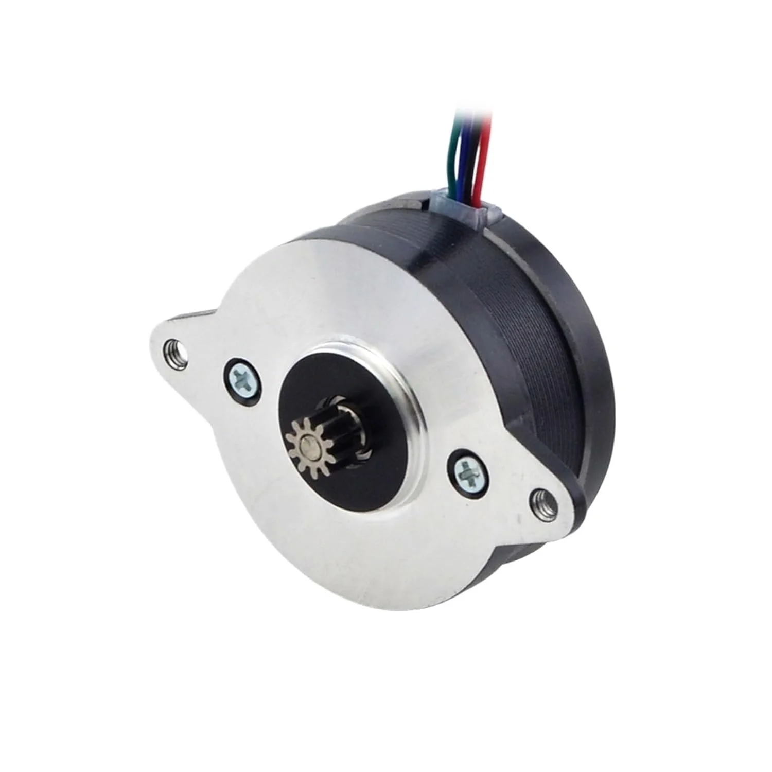 موتور پله ای، موتور پله ای دو قطبی Nema 14 گرد 0.9 درجه 8Ncm 1.0A Φ36x17mm 4 سیم برای دستگاه فرز CNC چاپگر سه بعدی - سری E برای چاپگر سه بعدی CNC