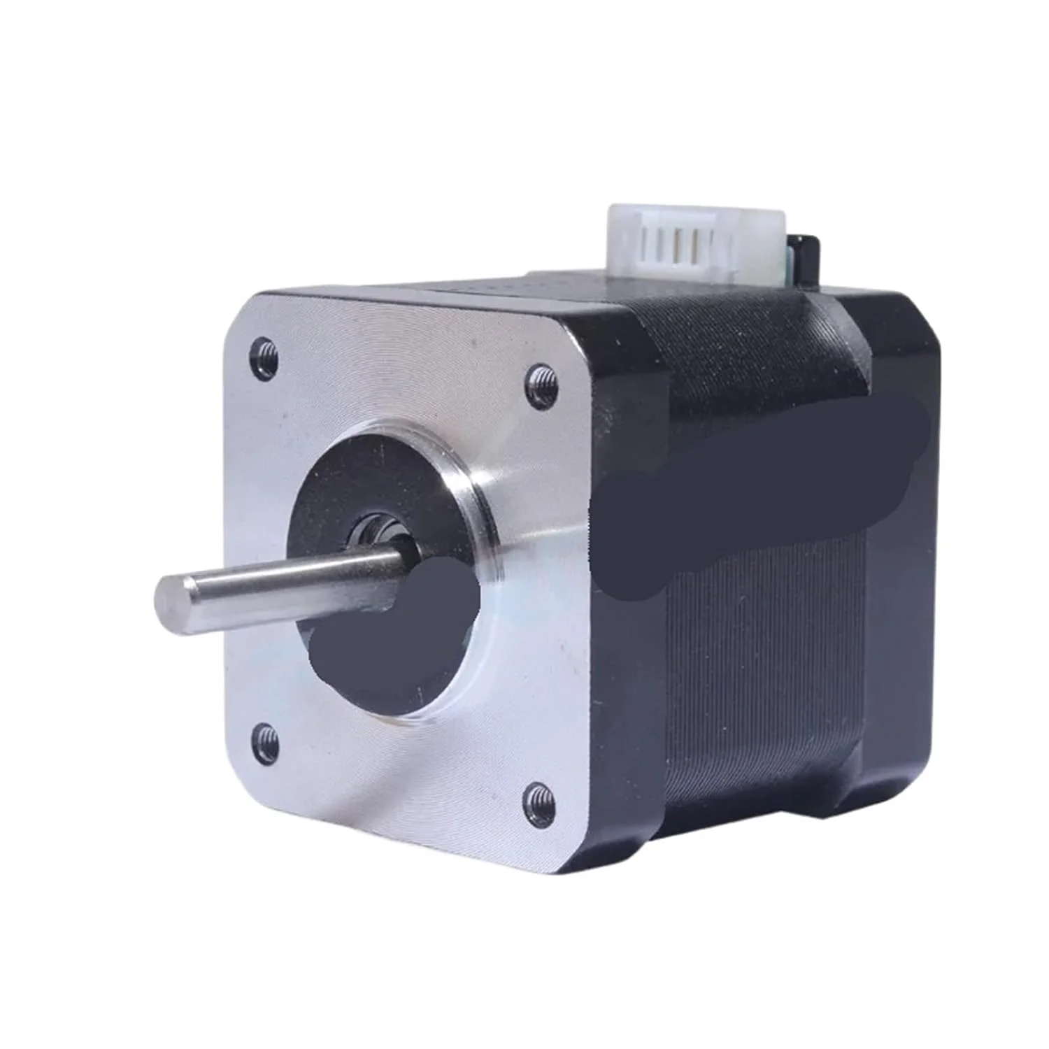 موتور پله ای Nema 17 مدل 42BYGH39، 0.4 نیوتن متر، 1.5 آمپر، 4 سیم، مناسب تجهیزات الکتریکی، پرینتر سه بعدی، دستگاه CNC، حکاکی، فرزکاری، موتور دو شفت