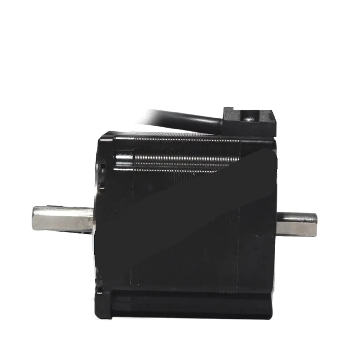 موتور پله ای Nema 17 مدل 42BYGH39، 0.4 نیوتن متر، 1.5 آمپر، 4 سیم، مناسب تجهیزات الکتریکی، پرینتر سه بعدی، دستگاه CNC، حکاکی، فرزکاری، موتور دو شفت