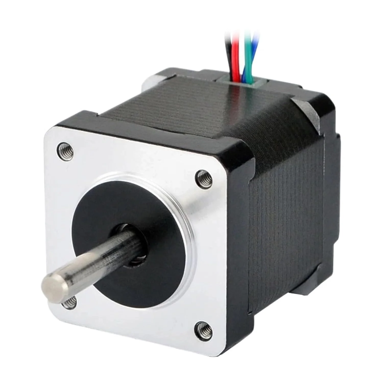 یک عدد موتور پله ای Nema 14، 42 میلی متر، 23Ncm، 0.5 آمپر، 4 سیم، موتور پله ای Nema14 برای موتور پرینتر سه بعدی CNC DIY