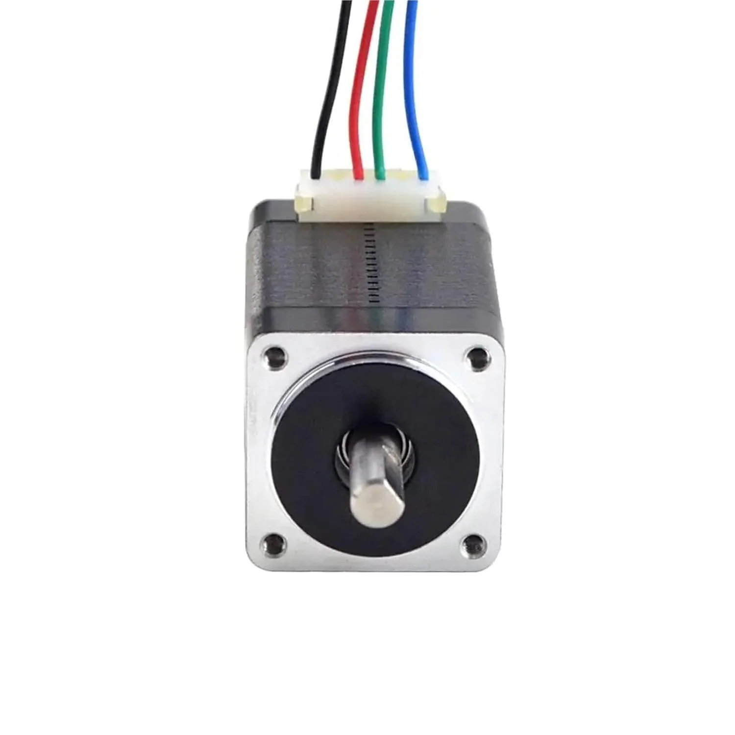 موتور پله ای مینی سایز 8 با 4 سیم، 1.8 درجه، 1.8Ncm (2.55oz.in)، 0.6 آمپر، 20x20x34 میلی متر، موتور پله ای برای پرینتر سه بعدی / CNC XYZ