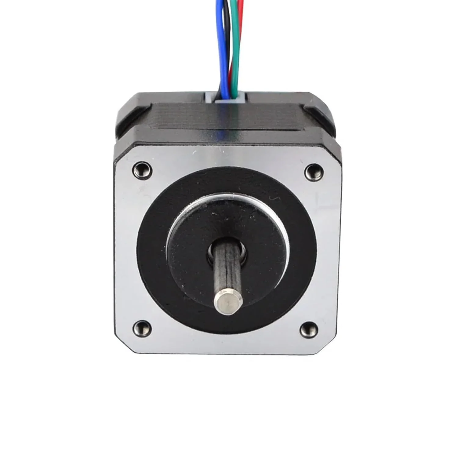 موتور پله ای Nema 17، 34 میلی متر، 26Ncm (36.8oz.in)، 0.4 آمپر، 12 ولت، موتور پله ای Nema17 42BYGH، 4 سیم، CNC Reprap، پرینتر سه بعدی، 1/3/5 عدد (1 عدد)