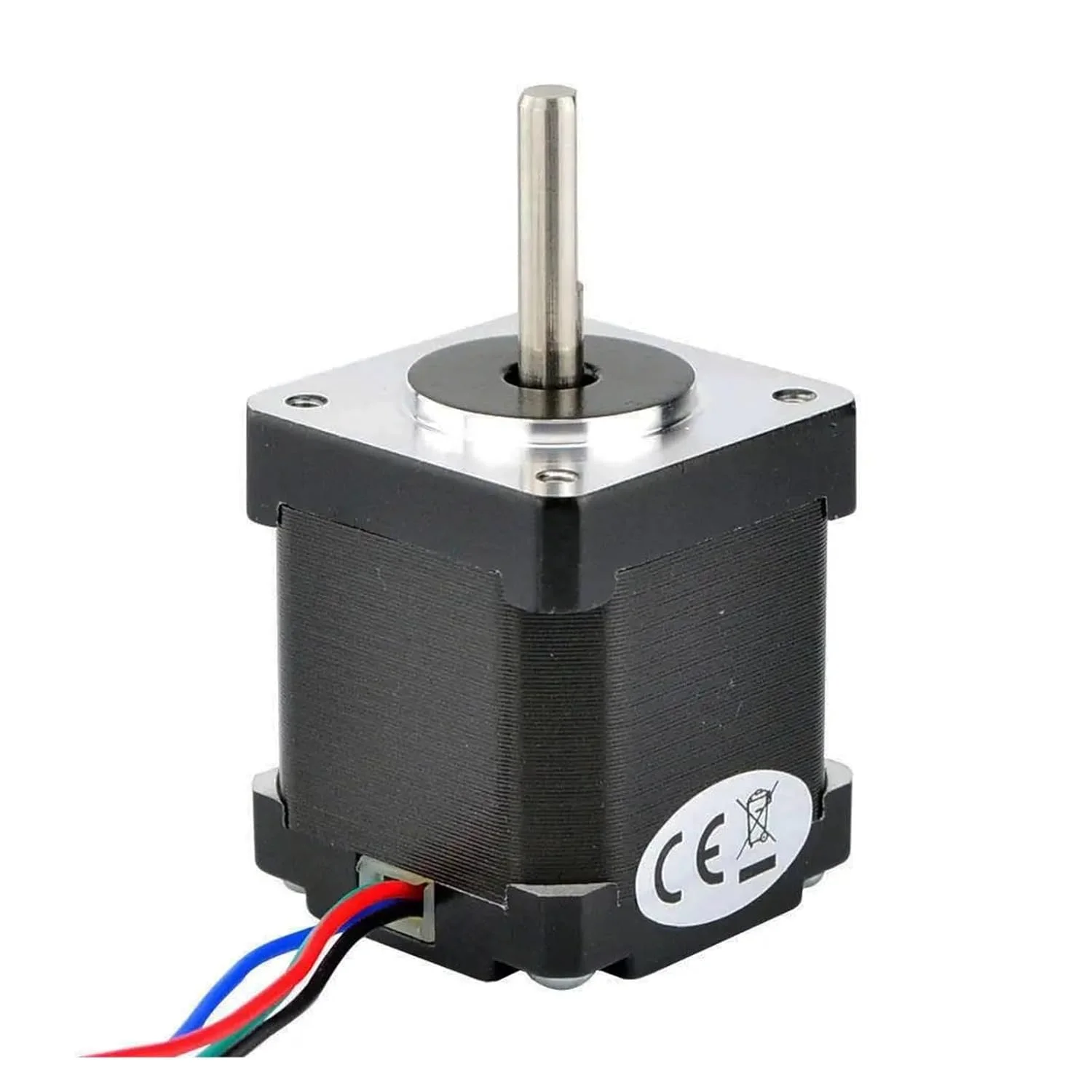 موتور پله ای Nema 14، موتور 42 میلی متری، 23Ncm، 0.5 آمپر، 4 سیم، مناسب برای CNC و پرینتر سه بعدی
