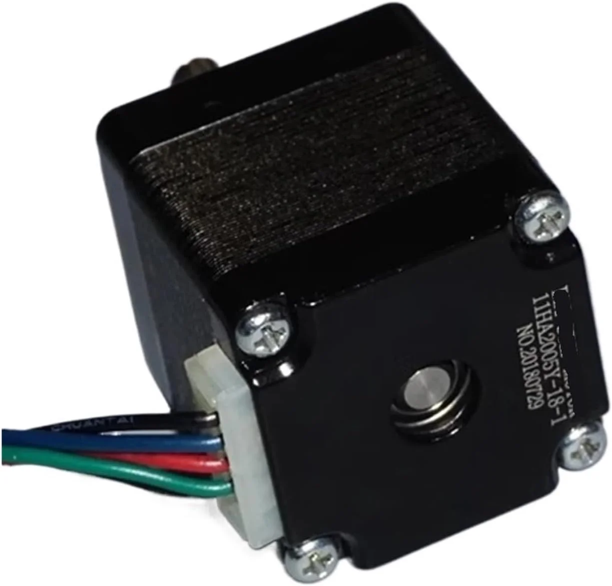 موتور پله ای مینی 28mm*28mm با زاویه 1.8 درجه، 2 فاز، 4 سیم، موتور پله ای هیبریدی با شفت 5 میلی متری برای قطعات جایگزین پرینتر سه بعدی و ربات CNC