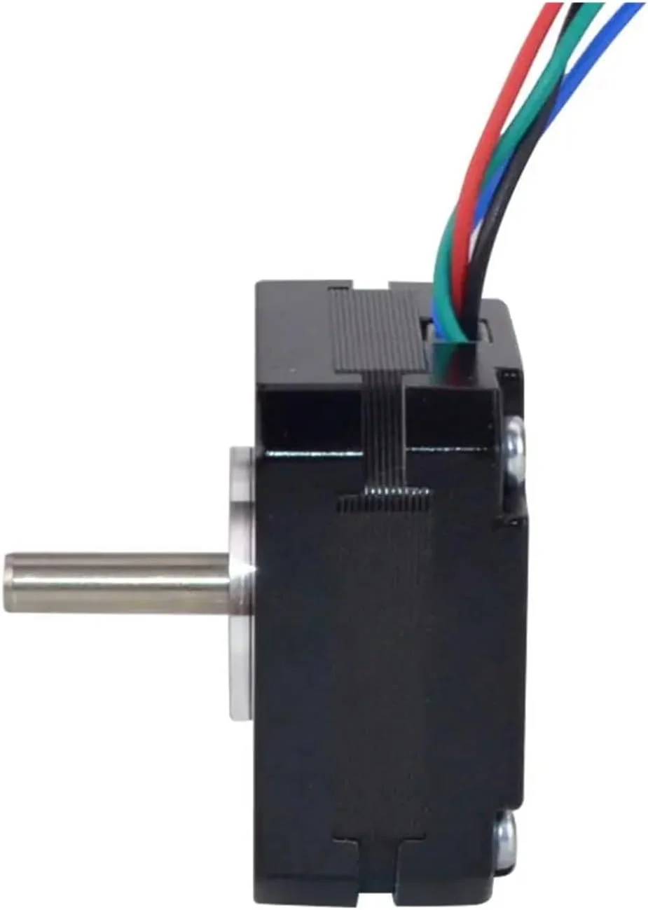 موتور پله ای Nema 17 بدنه کوتاه، 16Ncm 1A، موتور پله ای Nema17 با 4 سیم، موتور 17HS08-1004S مناسب برای اکسترودر CNC و موتور پرینتر سه بعدی