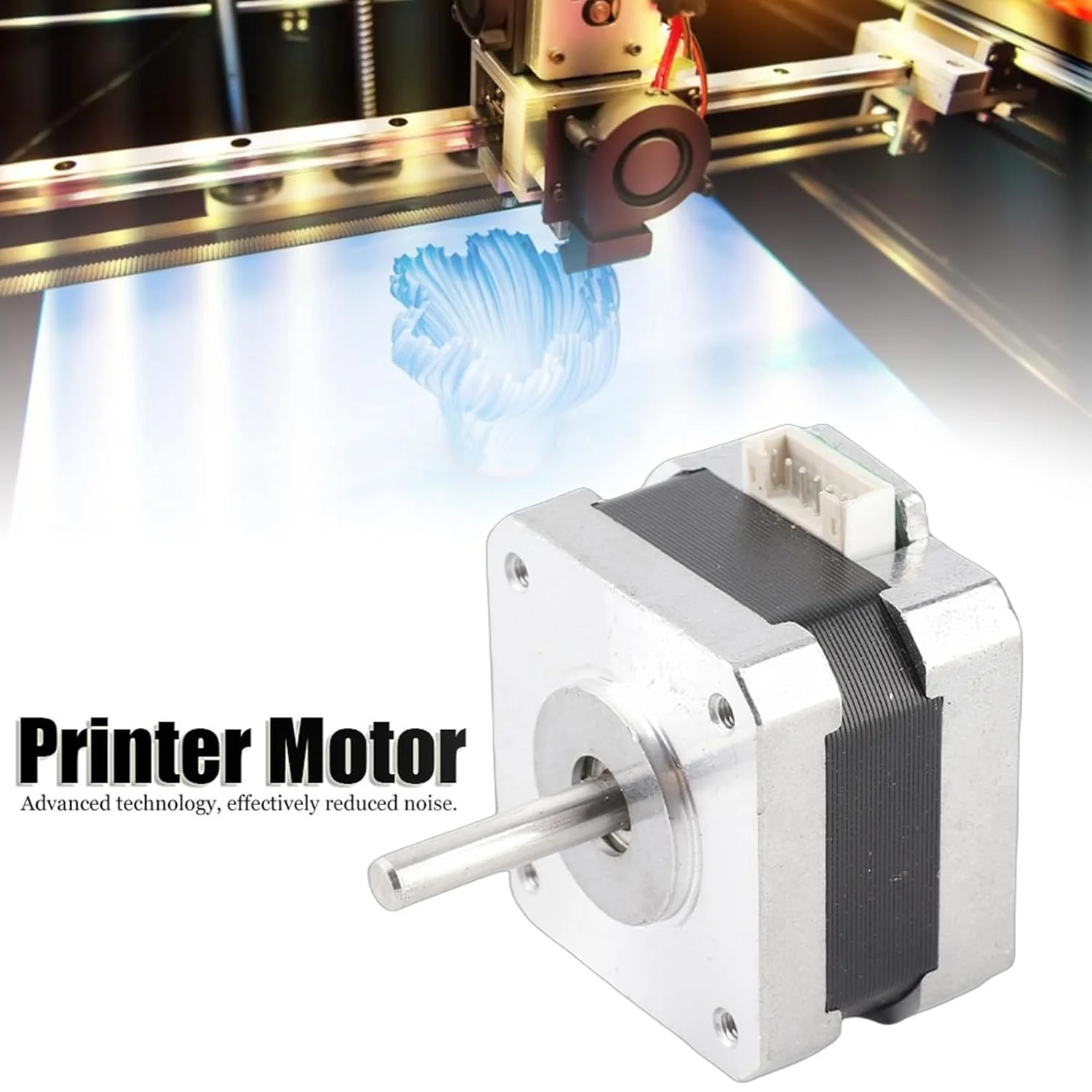 موتور پله ای 17، موتورهای چاپگر سه بعدی مینی 17HS2408، 4 سیم کابل
