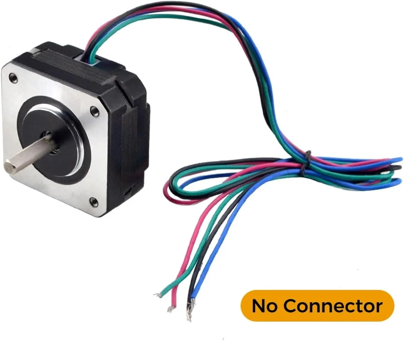 موتور پله ای Nema 17 بدنه کوتاه، 16Ncm 1A، موتور پله ای Nema17 با 4 سیم، موتور 17HS08-1004S مناسب برای اکسترودر CNC و موتور پرینتر سه بعدی موتور پله ای Nema 17 بدنه کوتاه، 16Ncm 1A، موتور پله ای Nema17 با 4 سیم، موتور 17HS08-1004S مناسب برای اکسترودر CNC و موتور پرینتر سه بعدی