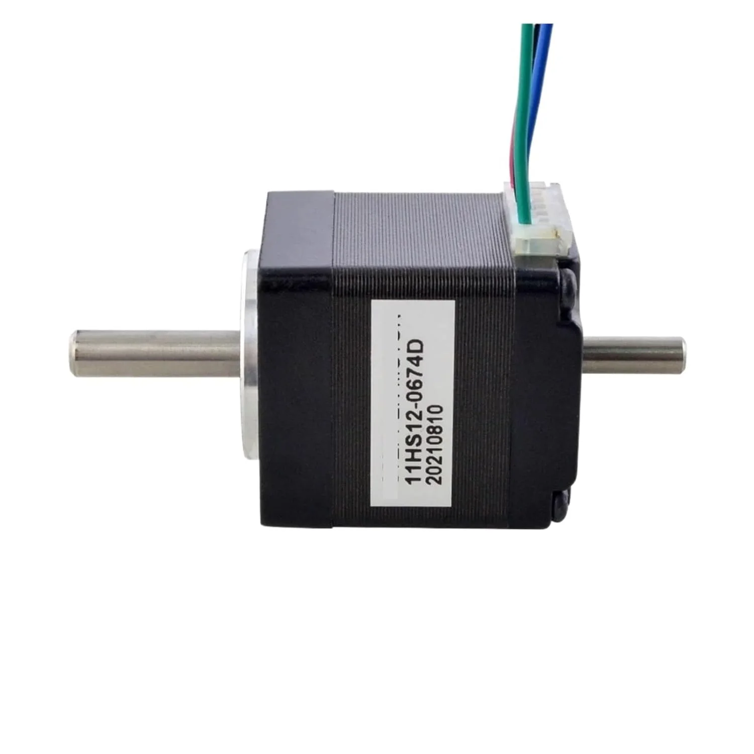 موتور پله ای دو شفت Nema 11، موتور پله ای 1.8 درجه 7Ncm (9.94oz.in) 0.67A 4 سیمه برای موتور پرینتر سه بعدی CNC DIY