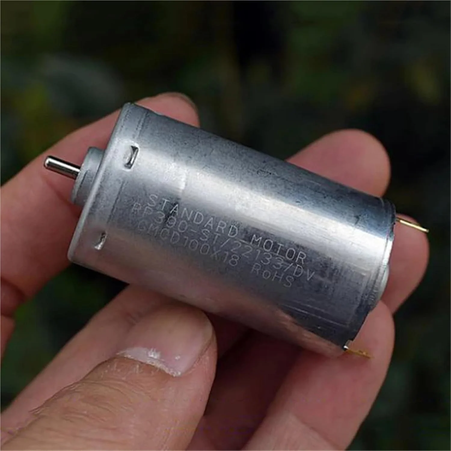 موتور استاندارد RP390-ST/22133 DC 12V 18V 24V 13800RPM سرعت بالا گشتاور بزرگ مینی مغناطیسی 28mm 1 عدد